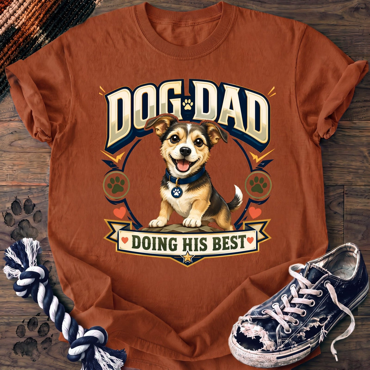 Dog Dad Doing His Best - Mixed Breed - PAWSSION CLUB