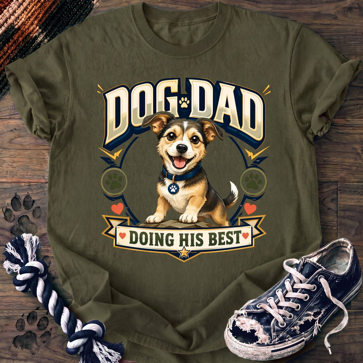 Dog Dad Doing His Best - Mixed Breed - PAWSSION CLUB