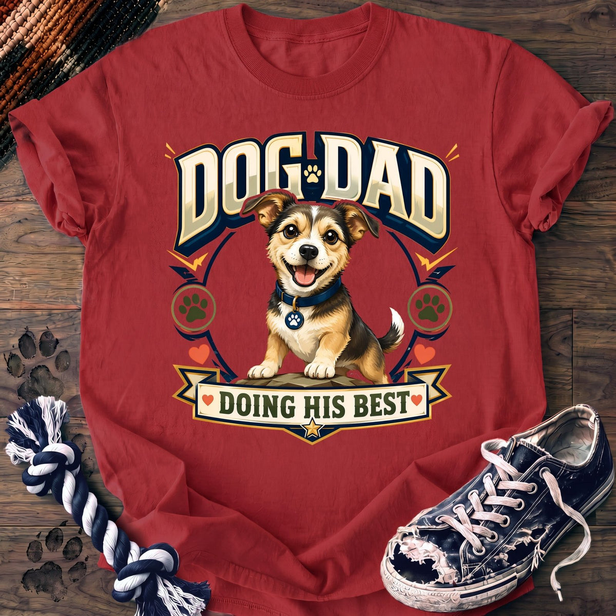 Dog Dad Doing His Best - Mixed Breed - PAWSSION CLUB