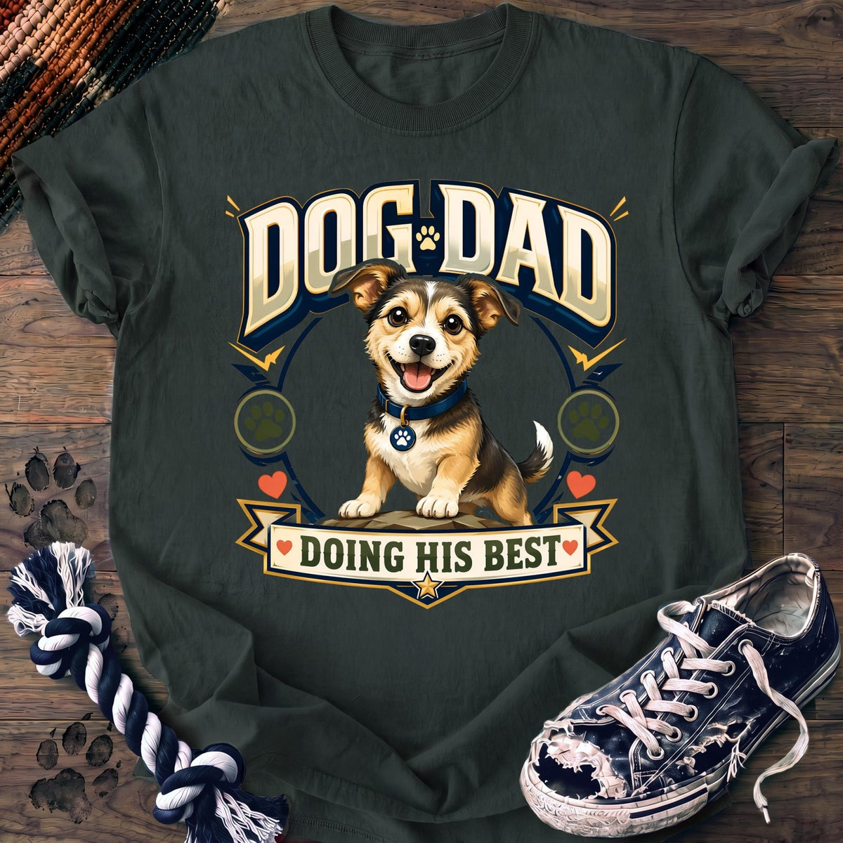 Dog Dad Doing His Best - Mixed Breed - PAWSSION CLUB