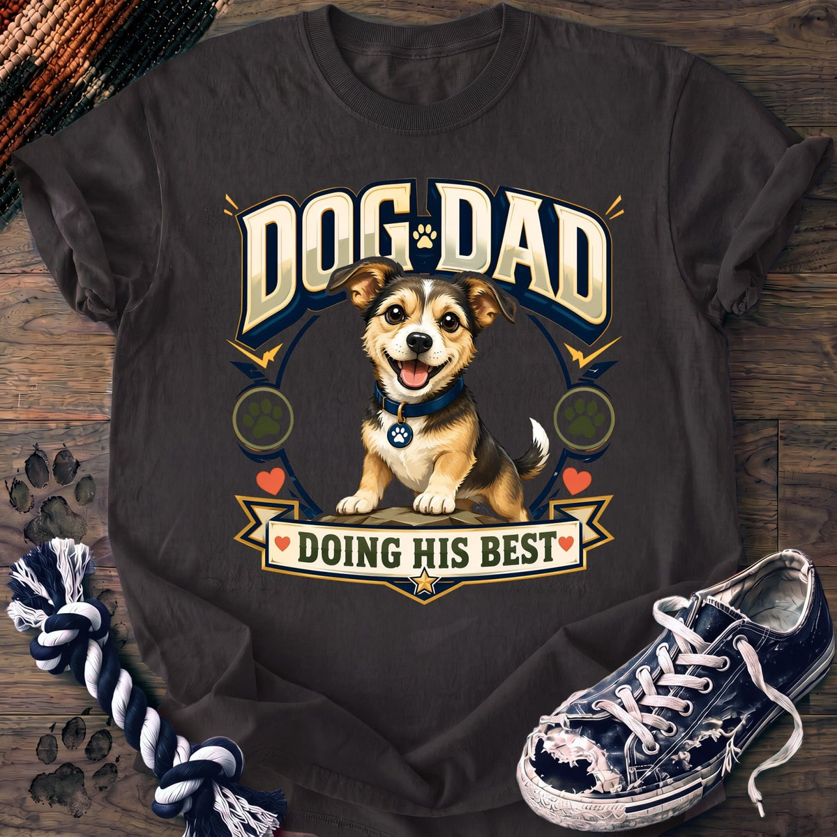 Dog Dad Doing His Best - Mixed Breed - PAWSSION CLUB