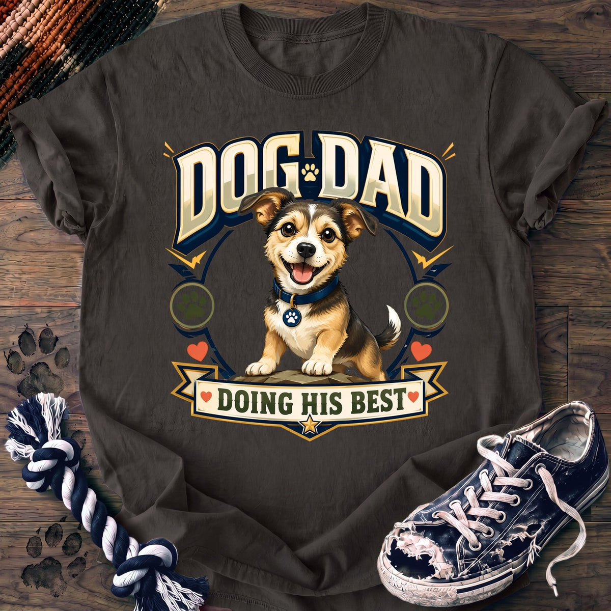 Dog Dad Doing His Best - Mixed Breed - PAWSSION CLUB
