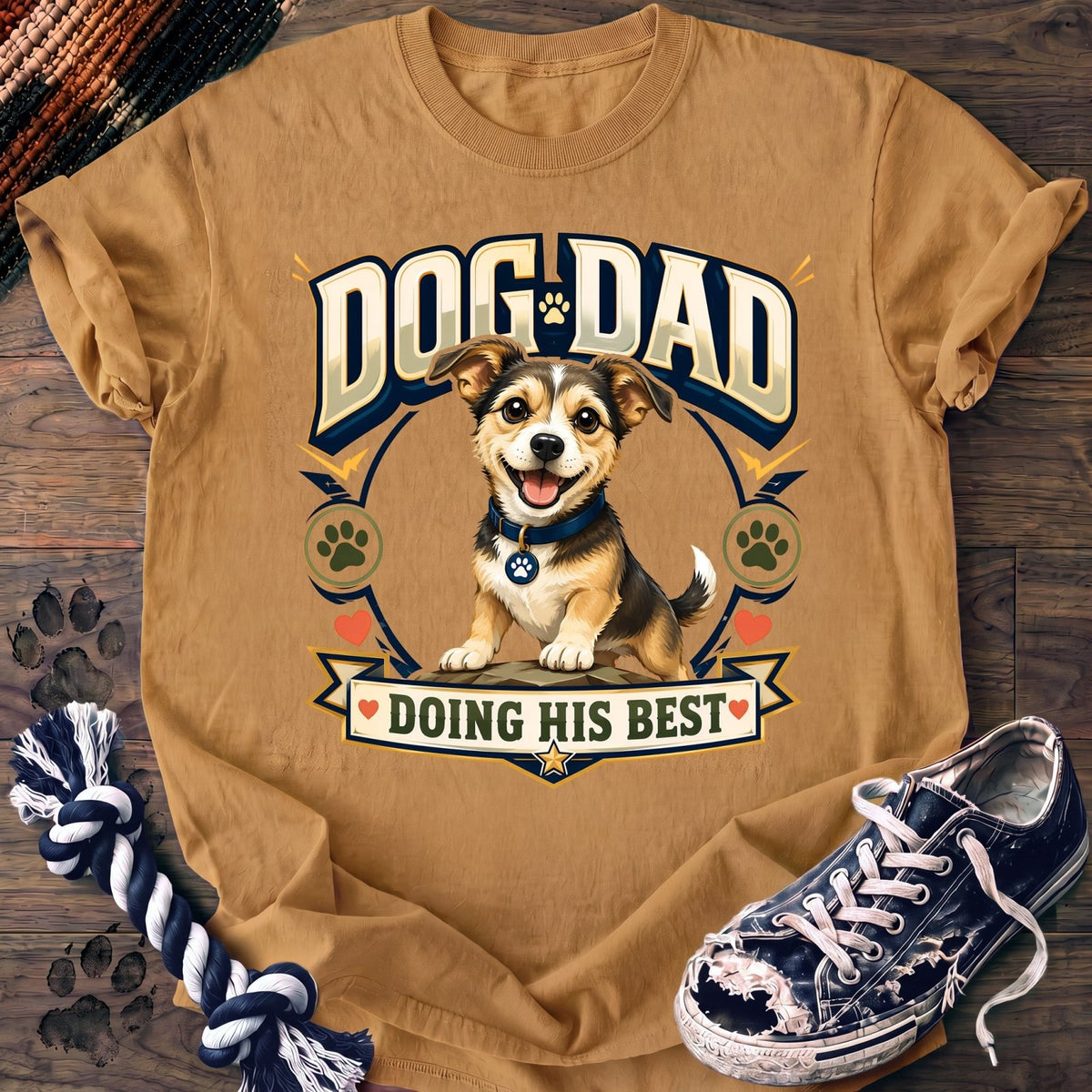 Dog Dad Doing His Best - Mixed Breed - PAWSSION CLUB