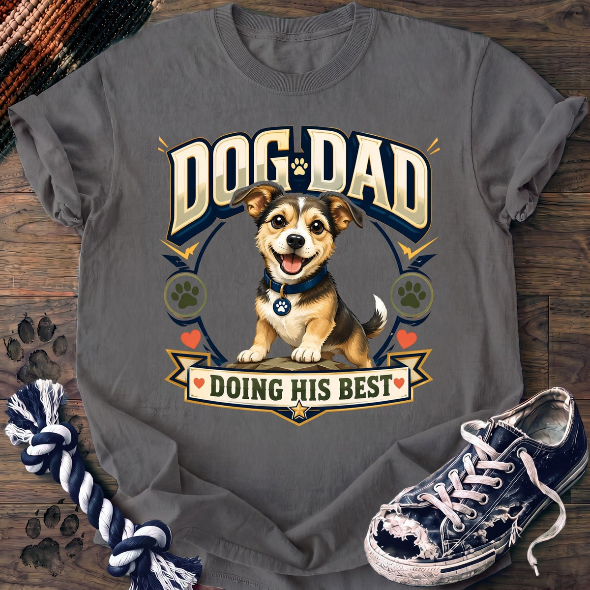 Dog Dad Doing His Best - Mixed Breed - PAWSSION CLUB