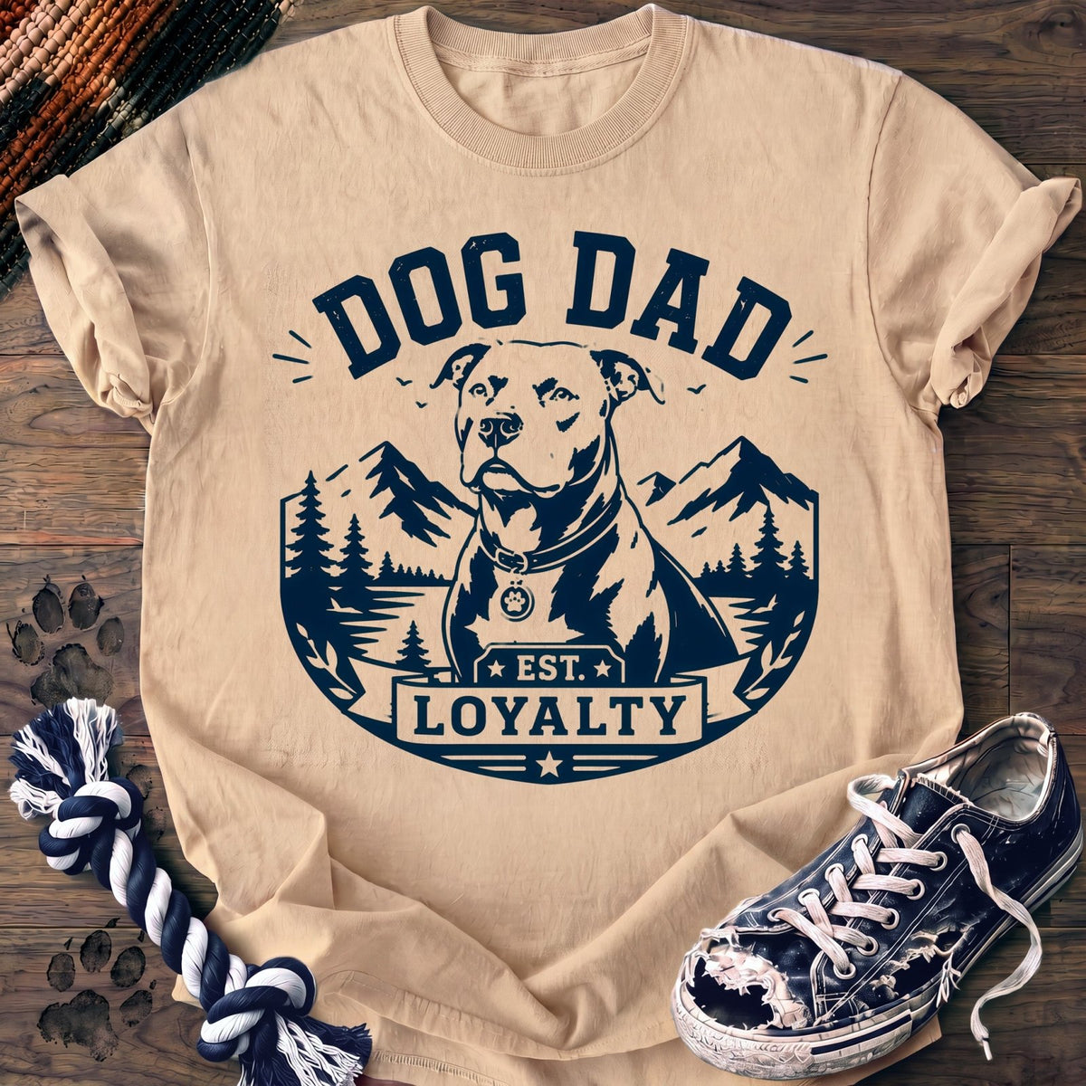 Dog Dad Loyalty - Pitbull - PAWSSION CLUB