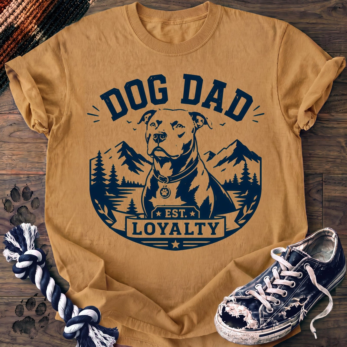 Dog Dad Loyalty - Pitbull - PAWSSION CLUB