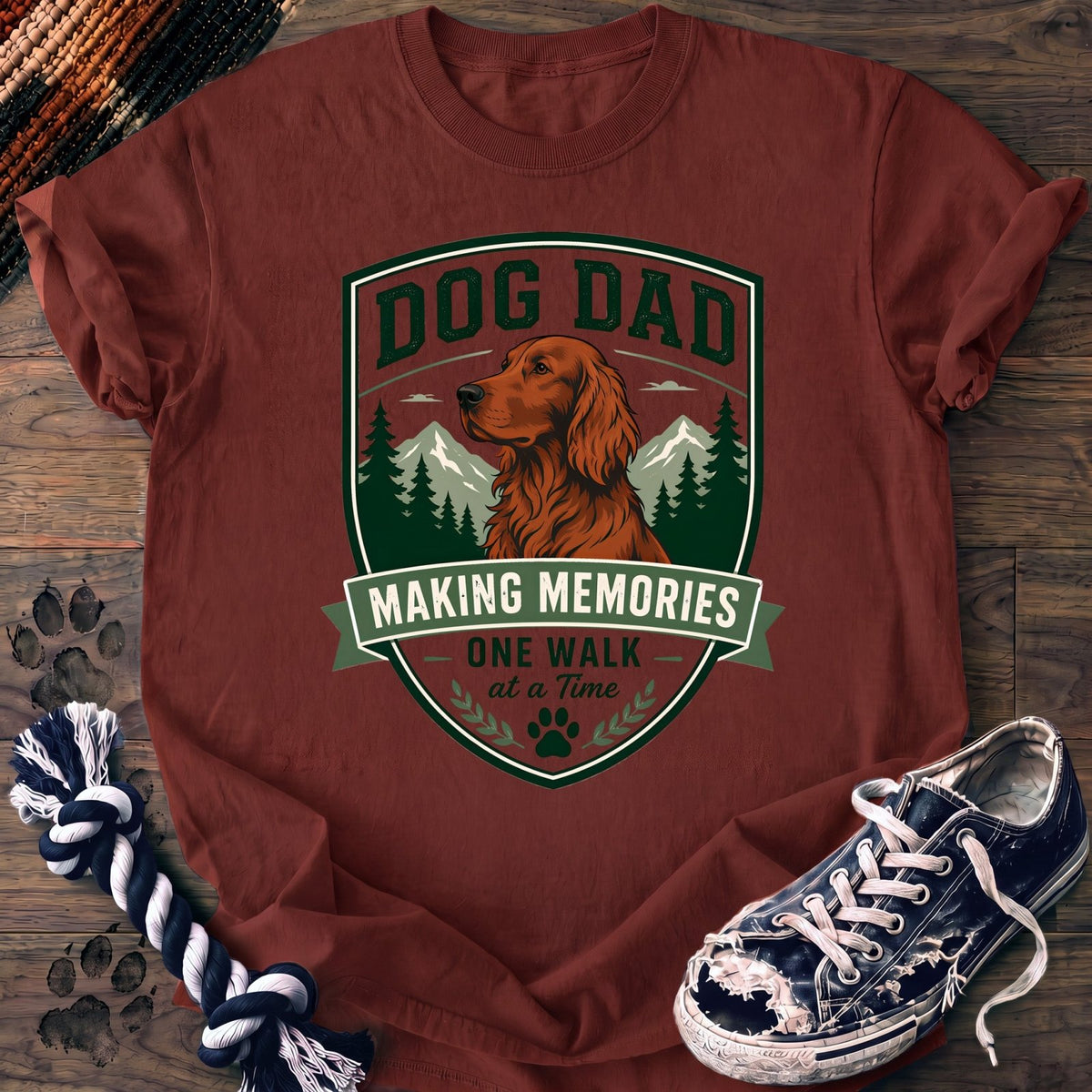 Dog Dad Making Memories - Mixed Breed - PAWSSION CLUB