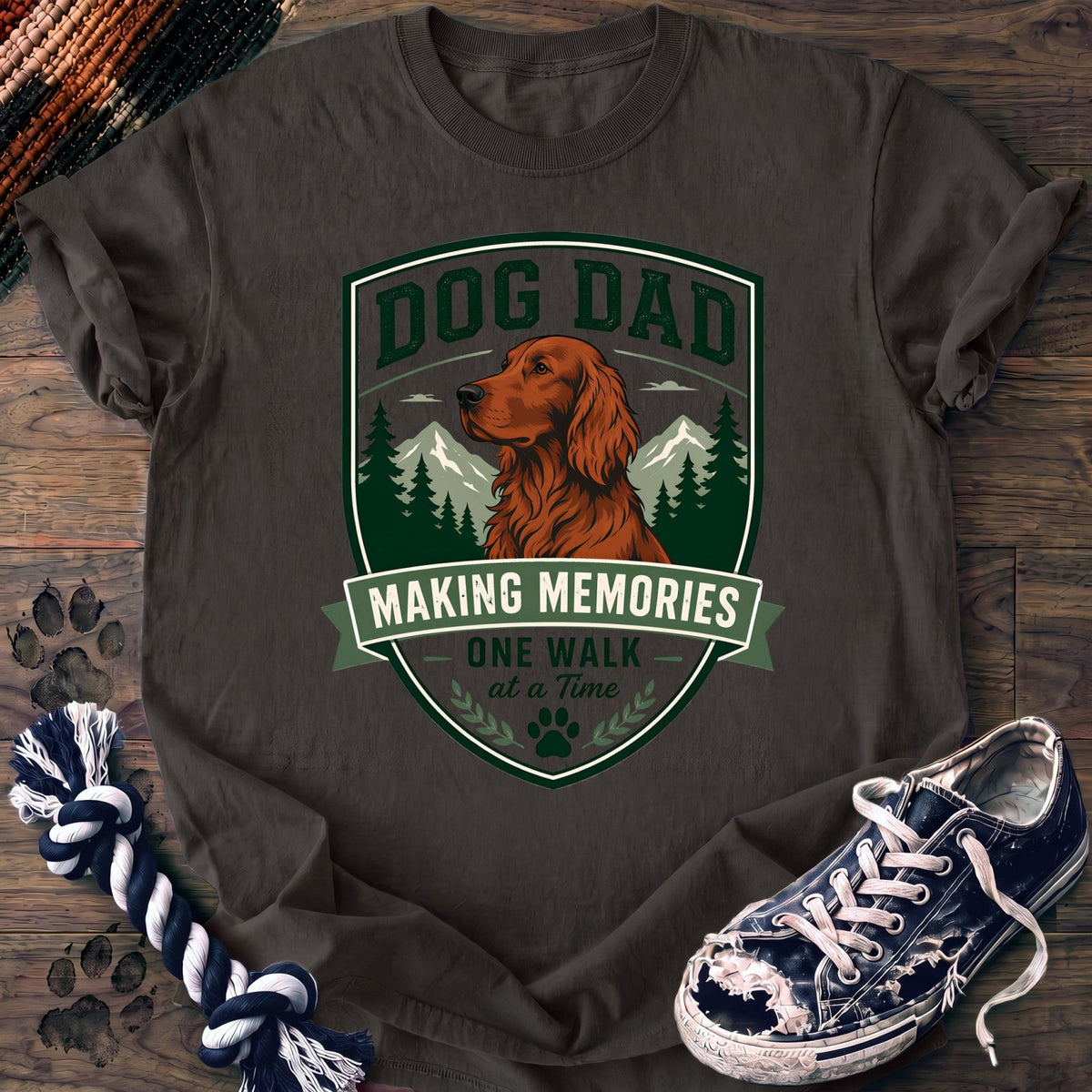 Dog Dad Making Memories - Mixed Breed - PAWSSION CLUB
