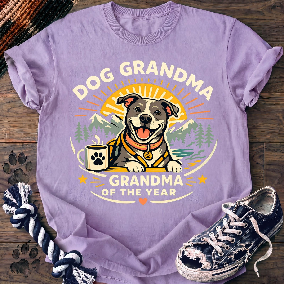 Dog Grandma Grandma Of The Year - Pitbull - PAWSSION CLUB