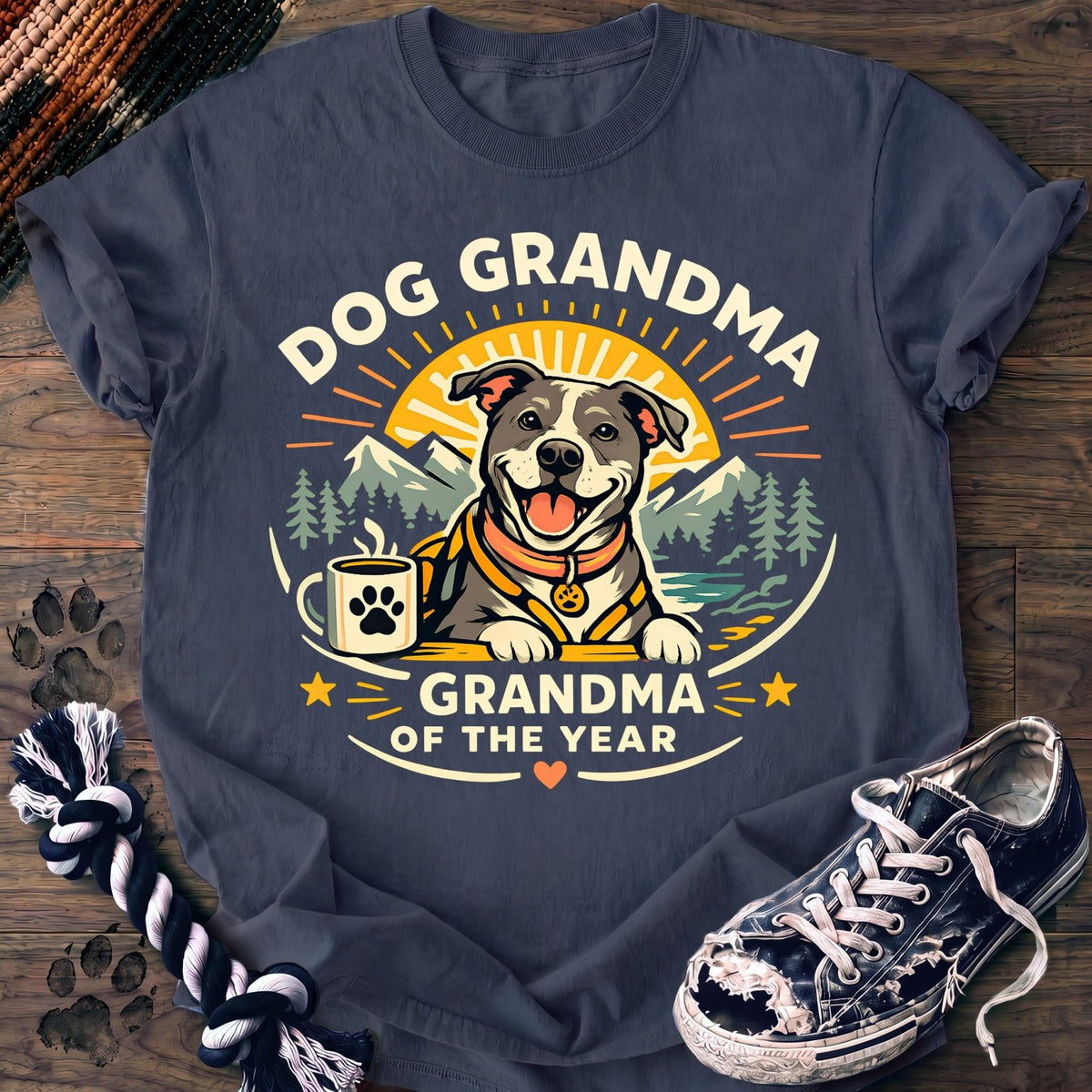 Dog Grandma Grandma Of The Year - Pitbull - PAWSSION CLUB