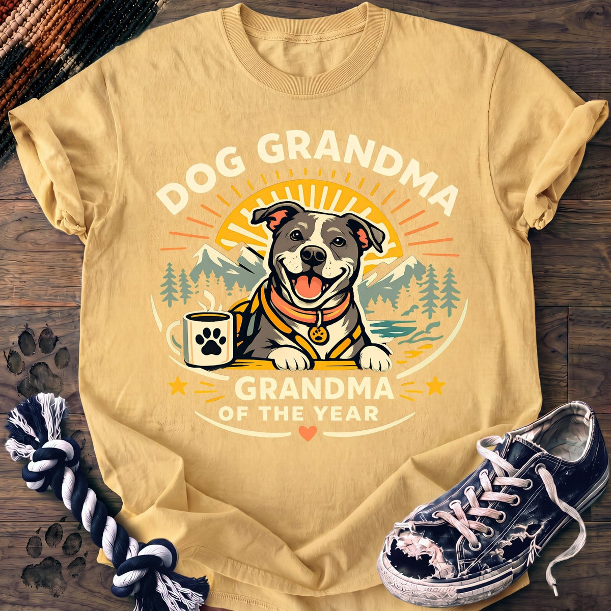 Dog Grandma Grandma Of The Year - Pitbull - PAWSSION CLUB