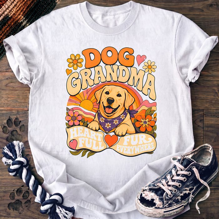 Dog Grandma Heart Full Fur Everywhere - Labrador Retriever - PAWSSION CLUB