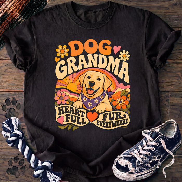 Dog Grandma Heart Full Fur Everywhere - Labrador Retriever - PAWSSION CLUB