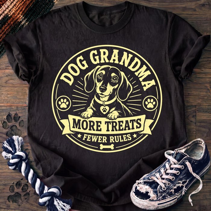 Dog Grandma More Treats Fewer Rules - Dachshund - PAWSSION CLUB
