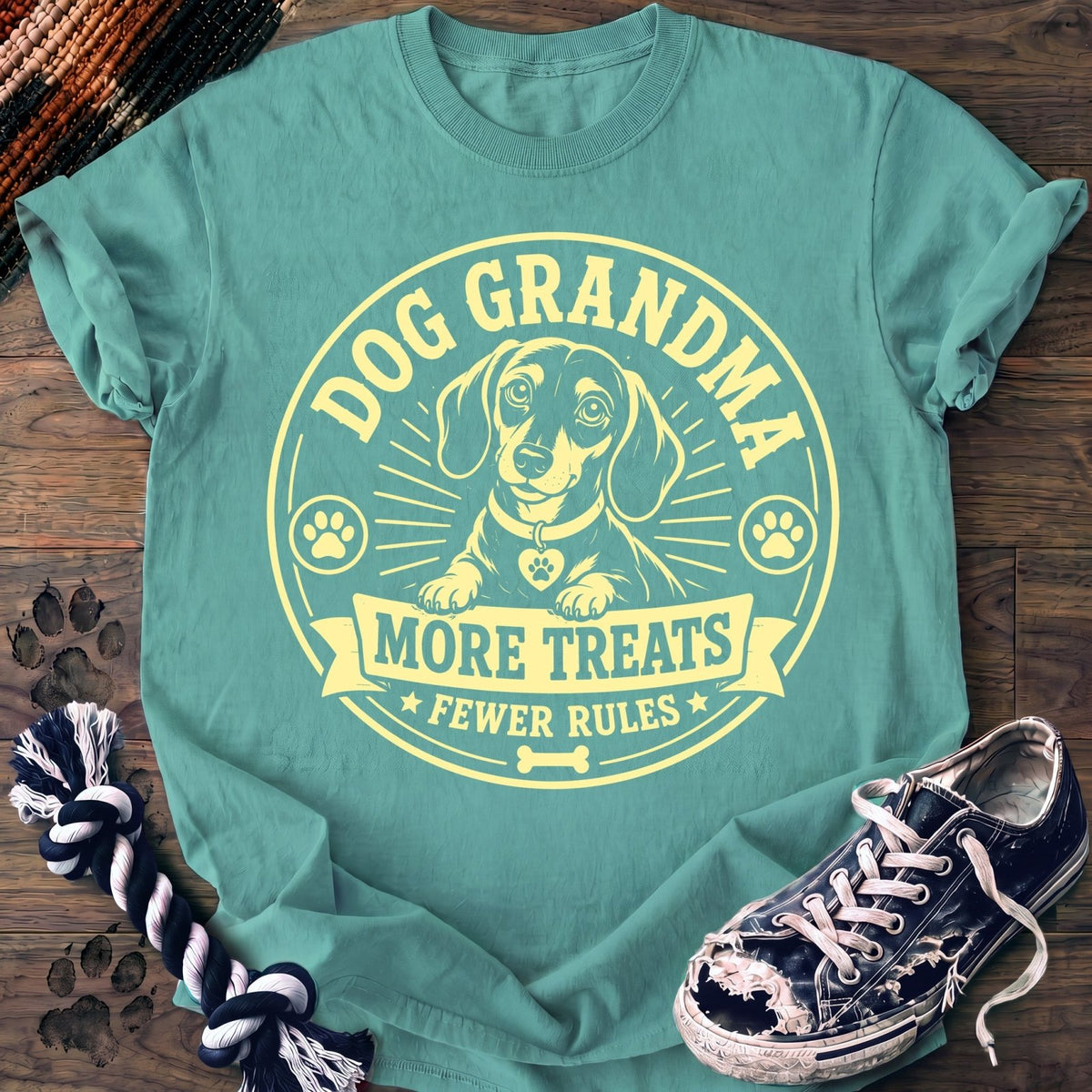 Dog Grandma More Treats Fewer Rules - Dachshund - PAWSSION CLUB