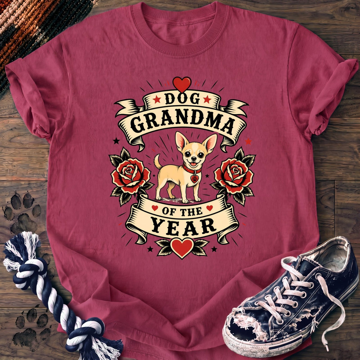 Dog Grandma Of The Year - Chihuahua - PAWSSION CLUB