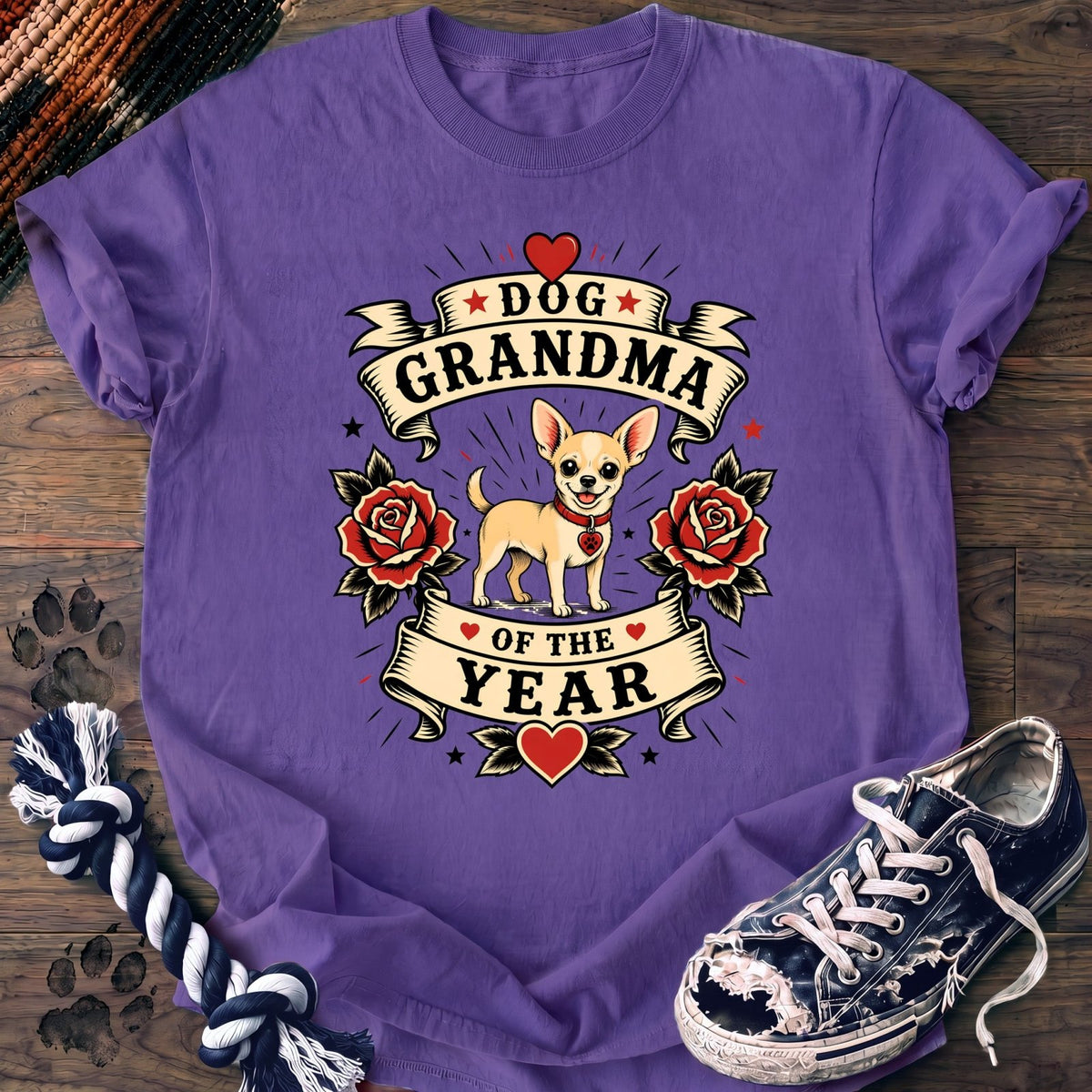 Dog Grandma Of The Year - Chihuahua - PAWSSION CLUB