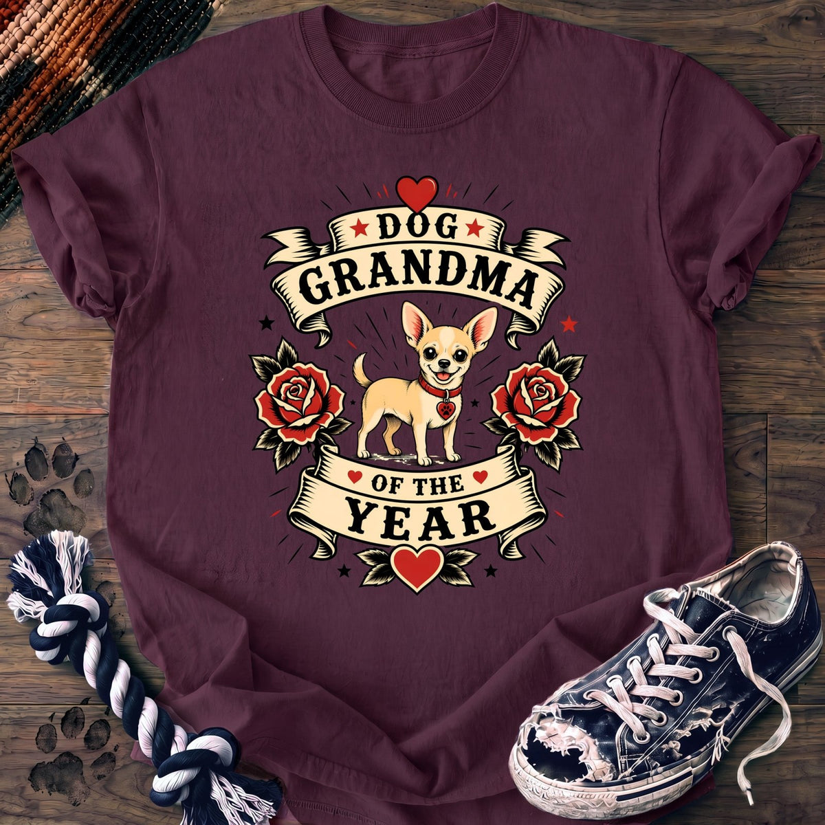 Dog Grandma Of The Year - Chihuahua - PAWSSION CLUB