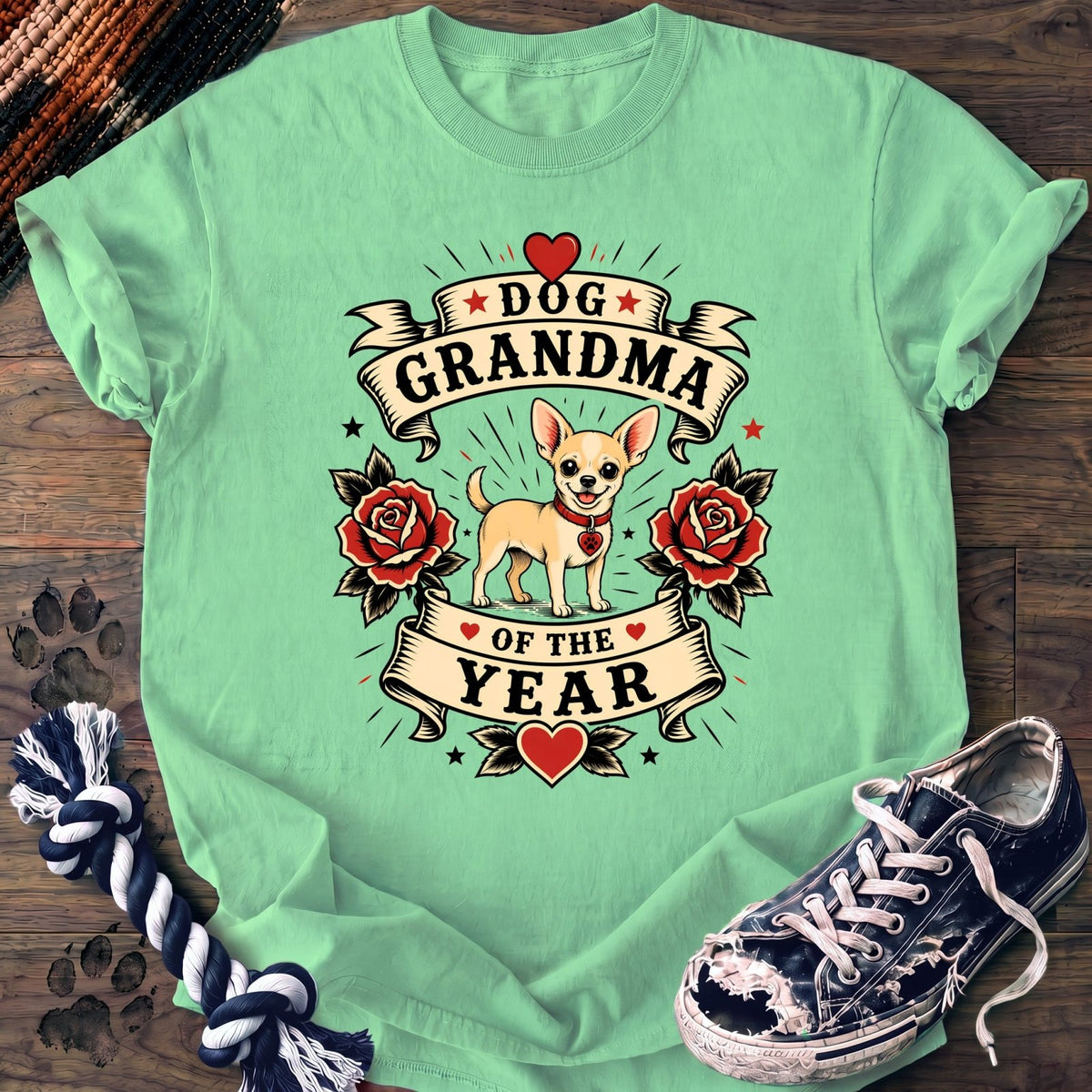 Dog Grandma Of The Year - Chihuahua - PAWSSION CLUB
