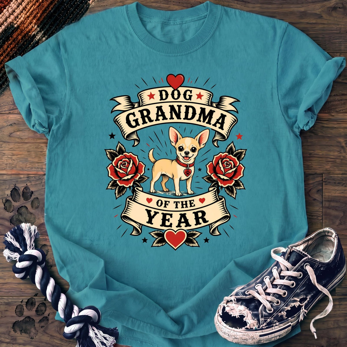 Dog Grandma Of The Year - Chihuahua - PAWSSION CLUB