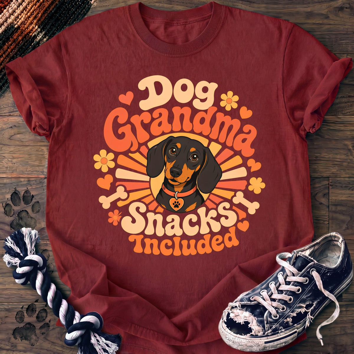 Dog Grandma Snacks Included - Dachshund - PAWSSION CLUB