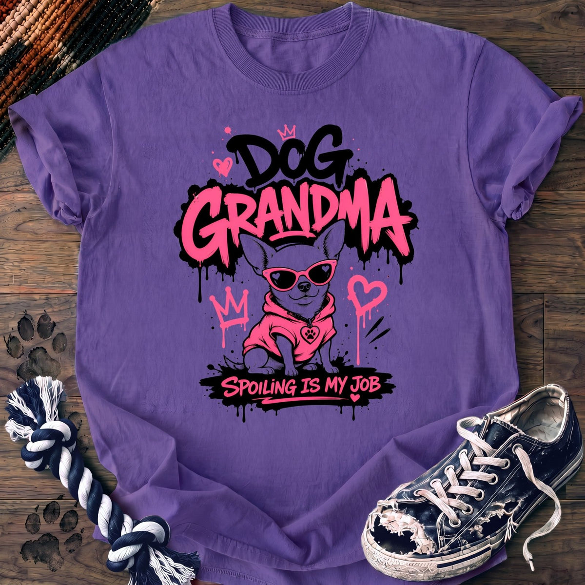 Dog Grandma Spoiling Is My Job - Chihuahua - PAWSSION CLUB