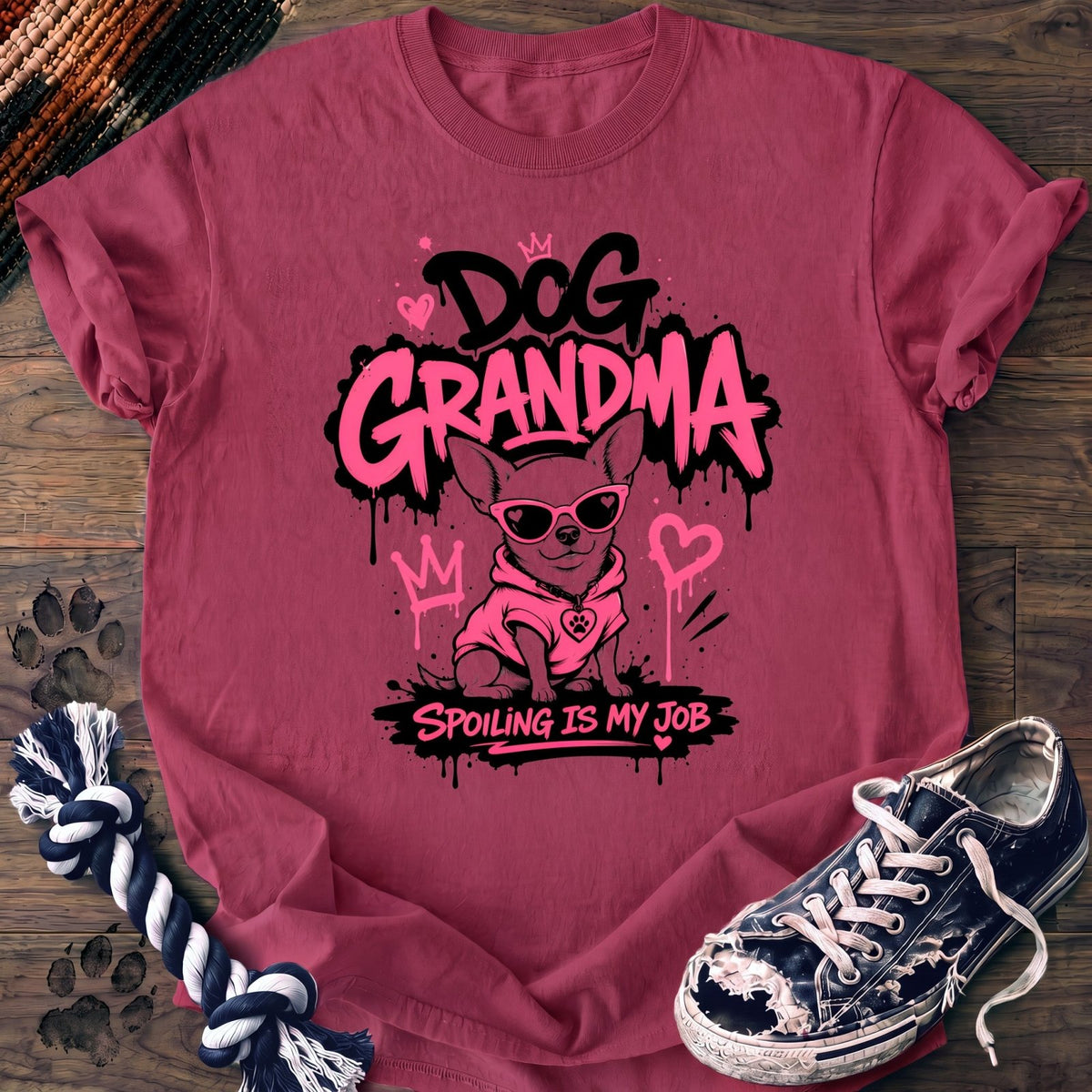 Dog Grandma Spoiling Is My Job - Chihuahua - PAWSSION CLUB