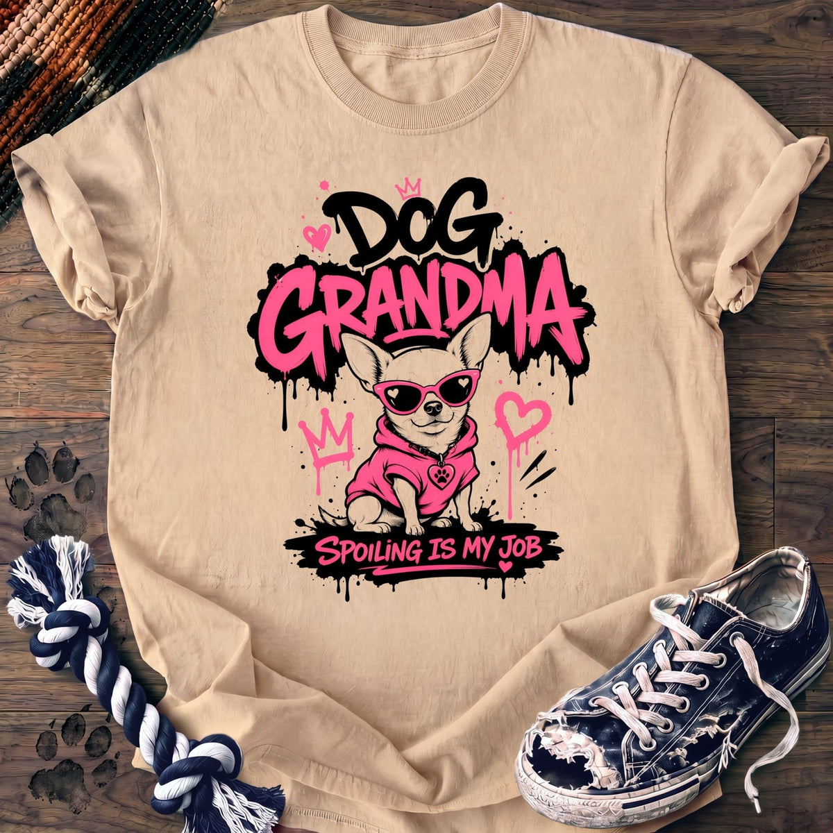 Dog Grandma Spoiling Is My Job - Chihuahua - PAWSSION CLUB