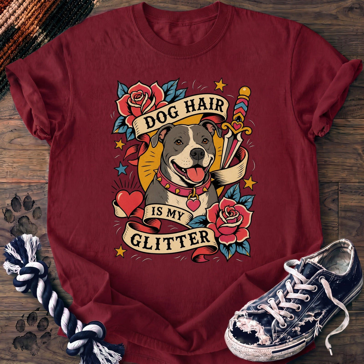 Dog Hair Is My Glitter - Pitbull - PAWSSION CLUB