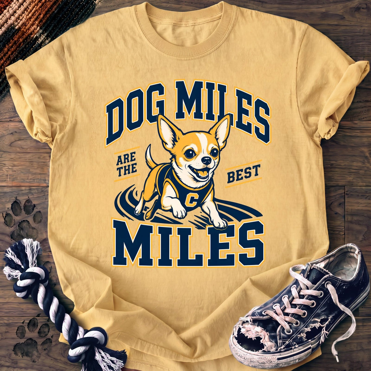 Dog Miles Are The Best Miles - Chihuahua - PAWSSION CLUB
