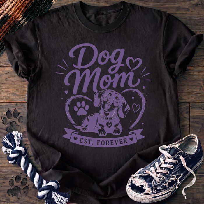 Dog Mom Est Forever - Dachshund - PAWSSION CLUB