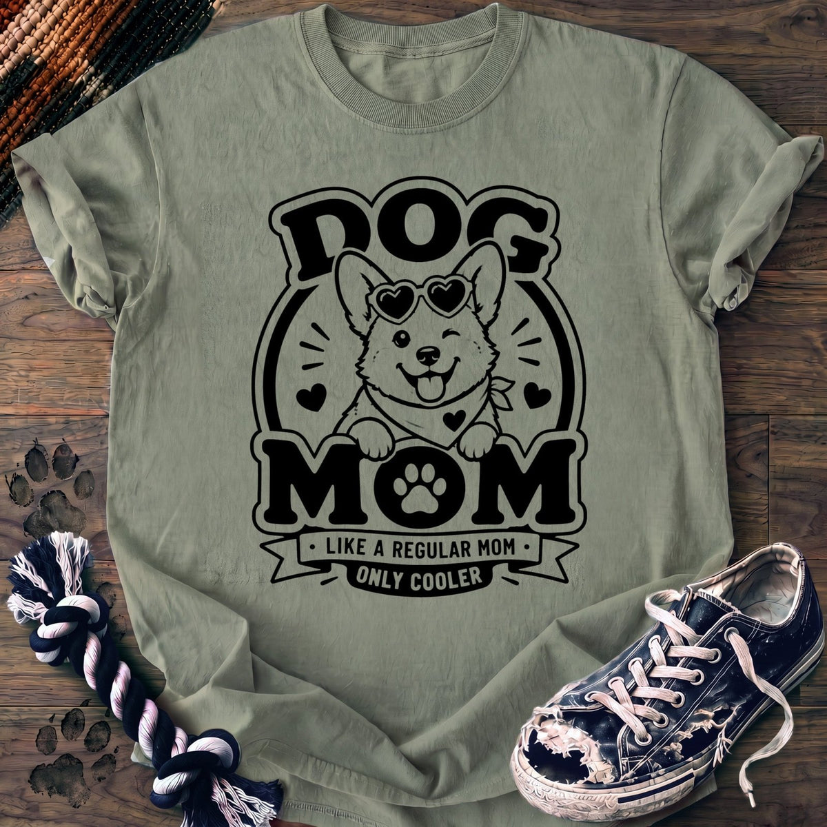 Dog Mom Like A Regular Mom Only Cooler - Corgi - PAWSSION CLUB