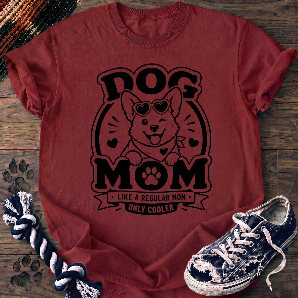 Dog Mom Like A Regular Mom Only Cooler - Corgi - PAWSSION CLUB