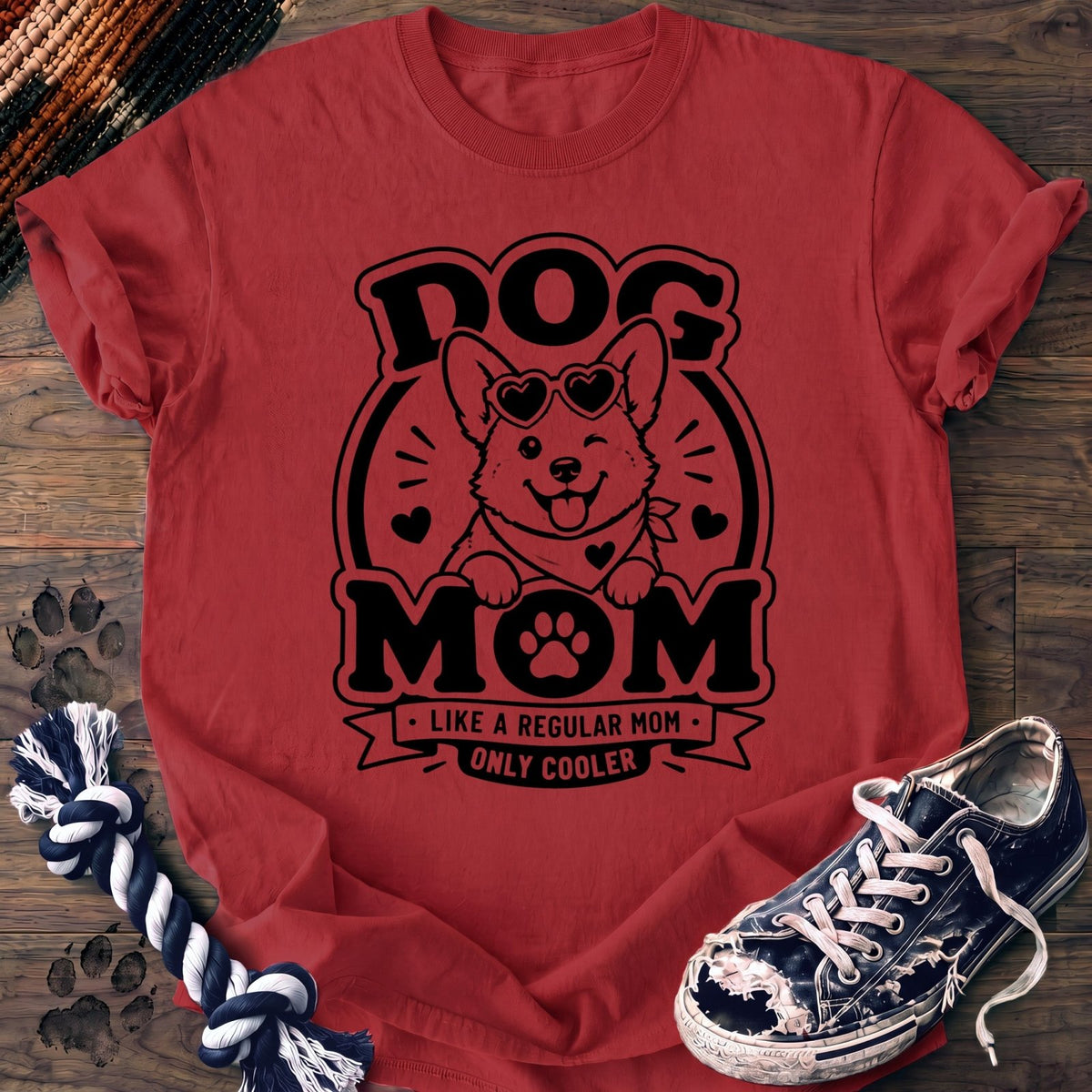 Dog Mom Like A Regular Mom Only Cooler - Corgi - PAWSSION CLUB