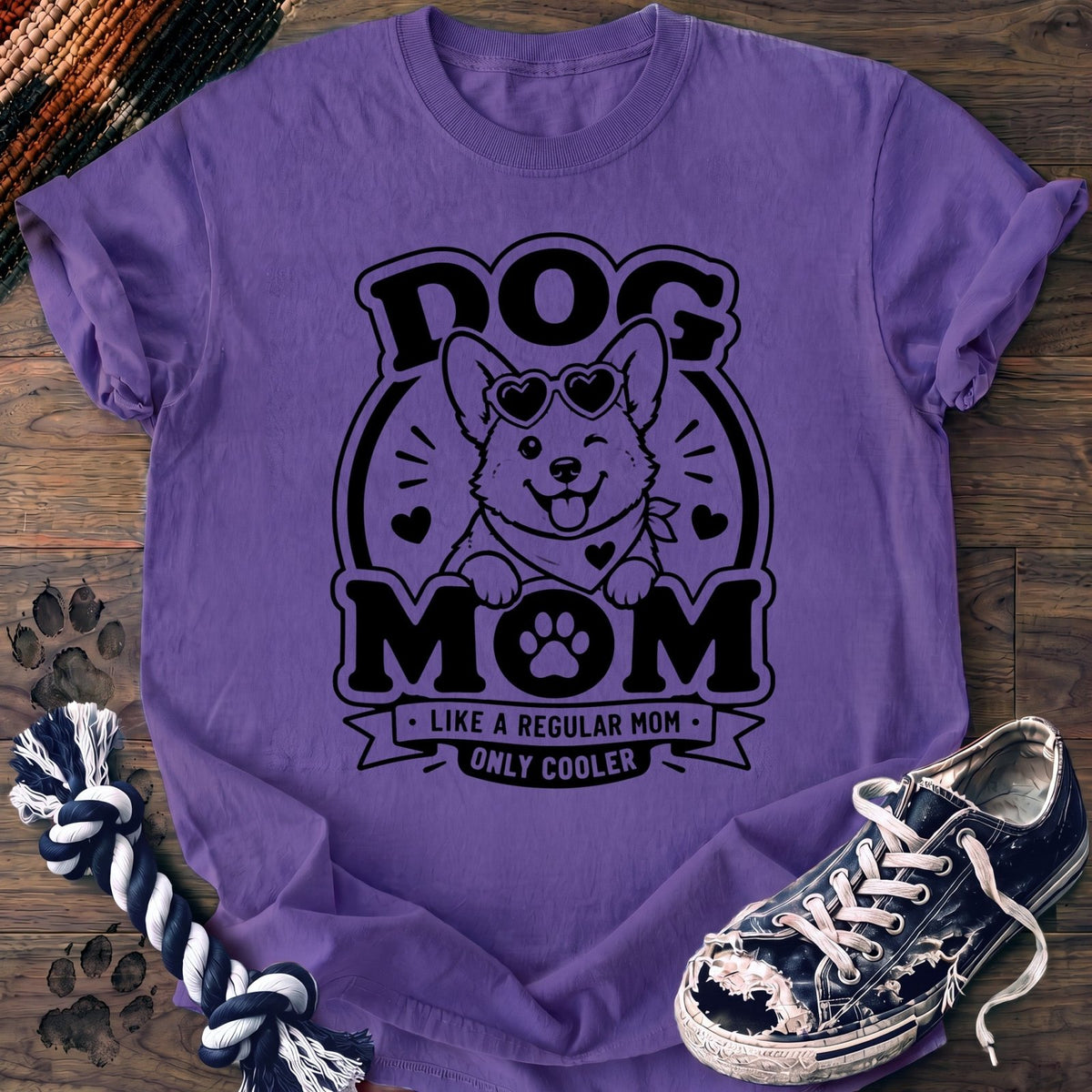Dog Mom Like A Regular Mom Only Cooler - Corgi - PAWSSION CLUB