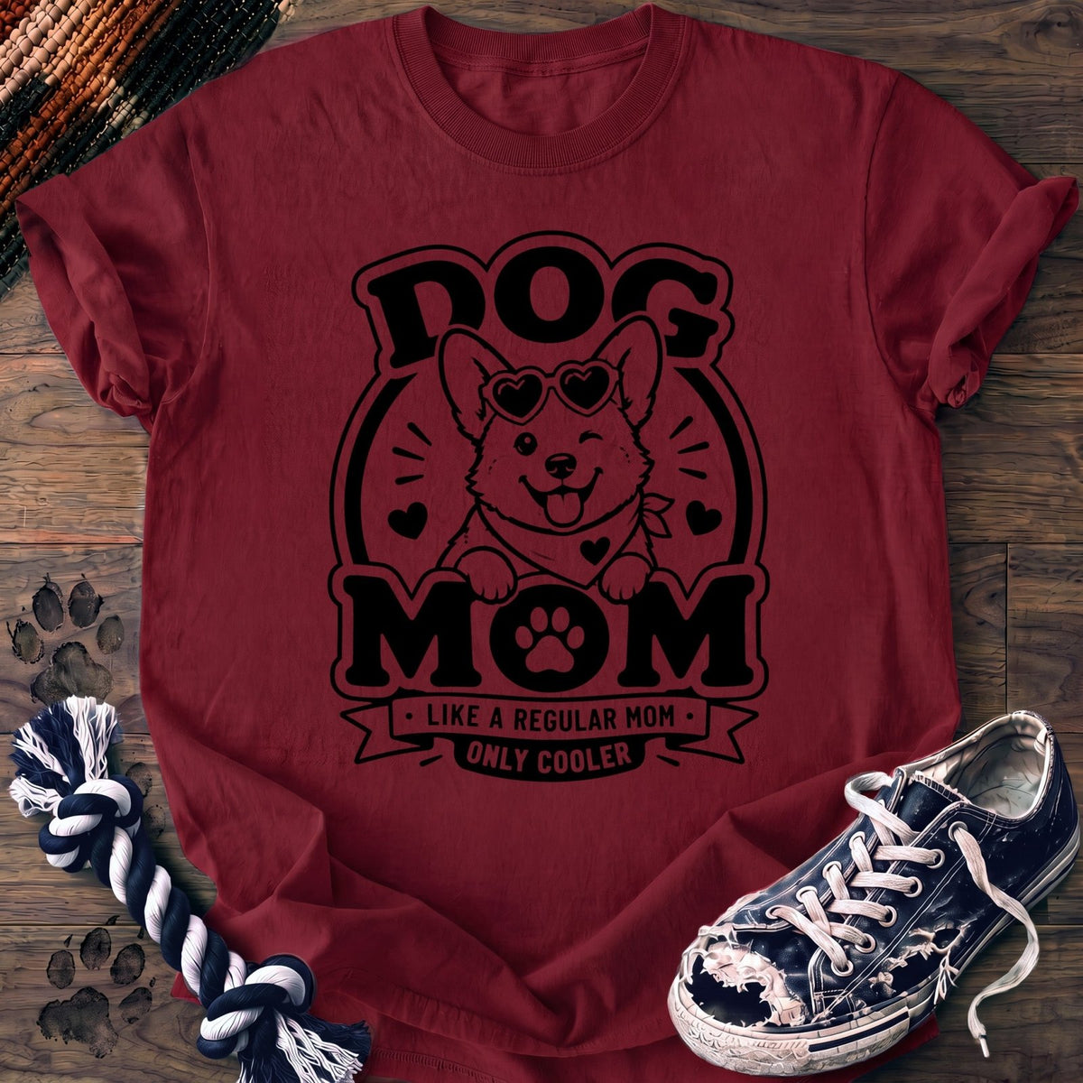Dog Mom Like A Regular Mom Only Cooler - Corgi - PAWSSION CLUB