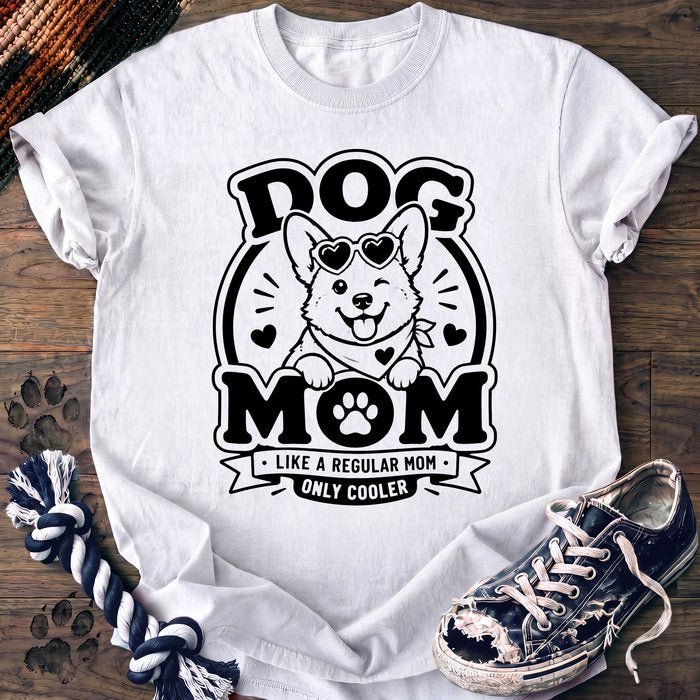 Dog Mom Like A Regular Mom Only Cooler - Corgi - PAWSSION CLUB