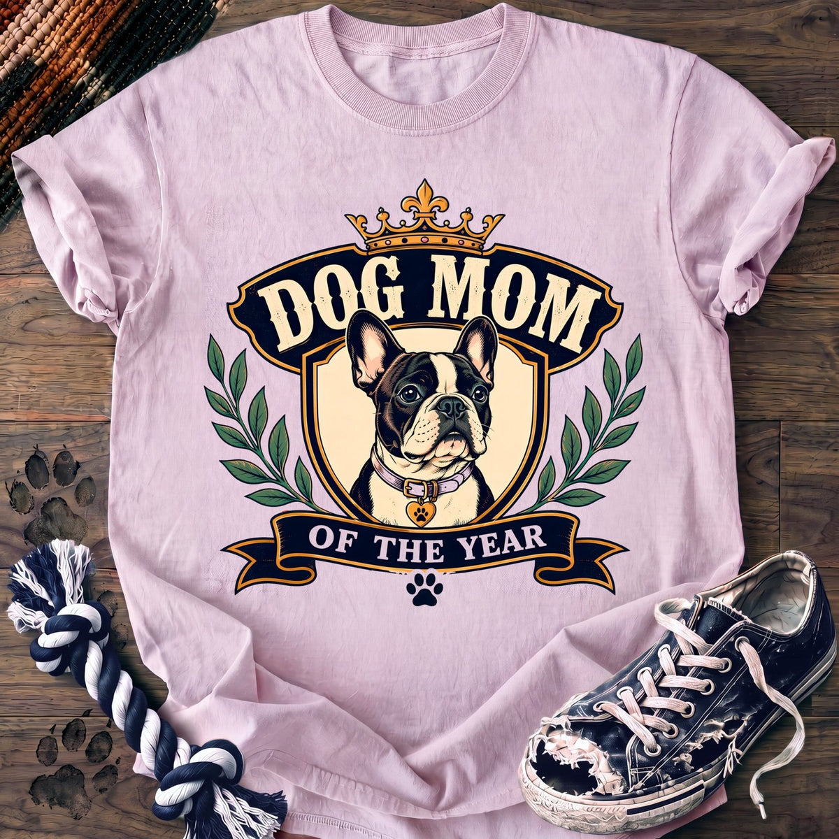 Dog Mom Of The Year - French Bulldog - PAWSSION CLUB