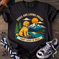 Dogs Are Living Proof That Love Is Real - Goldendoodle - PAWSSION CLUB