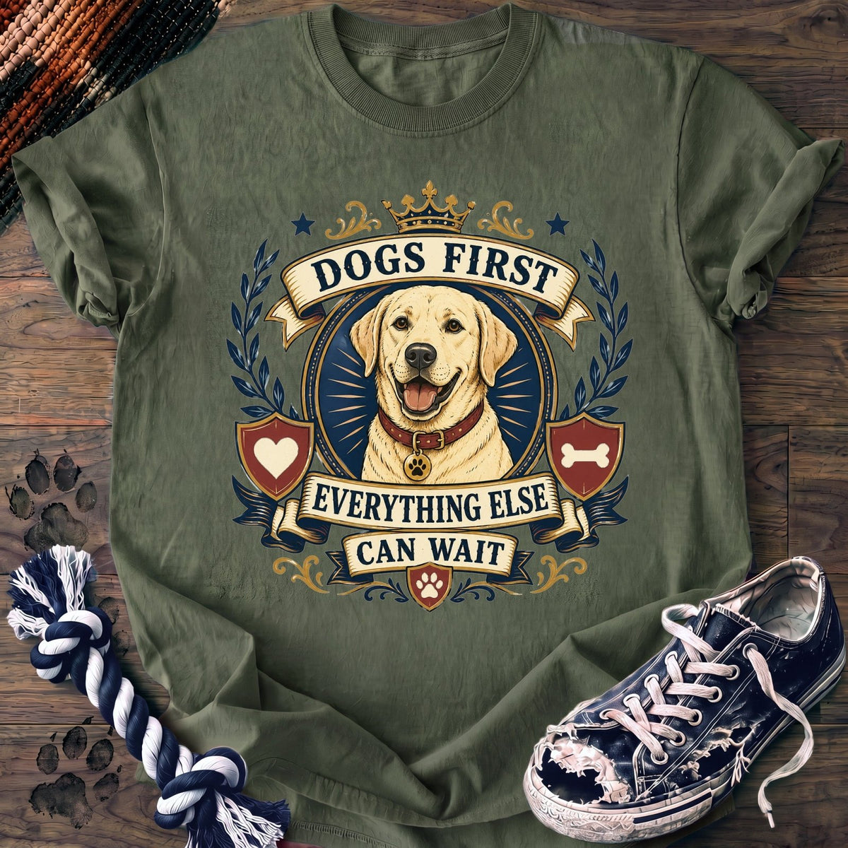 Dogs First Everything Else Can Wait - Labrador Retriever - PAWSSION CLUB
