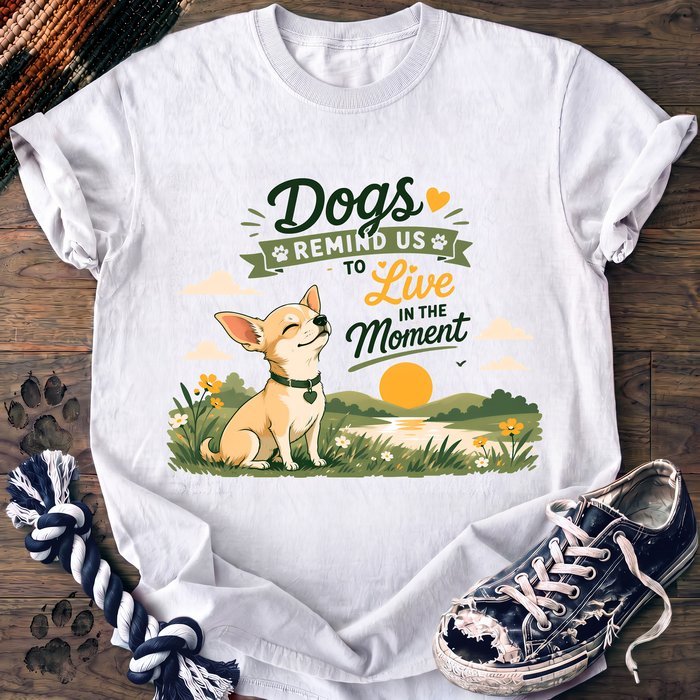 Dogs Remind Us To Live In The Moment - Chihuahua - PAWSSION CLUB