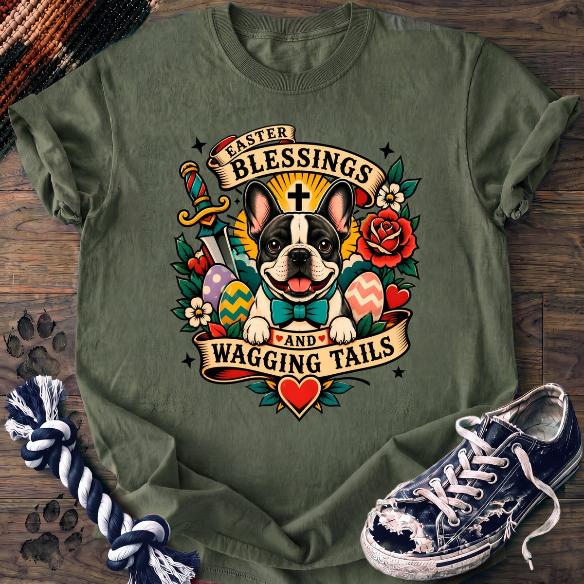 Easter Blessings And Wagging Tails - French Bulldog - PAWSSION CLUB