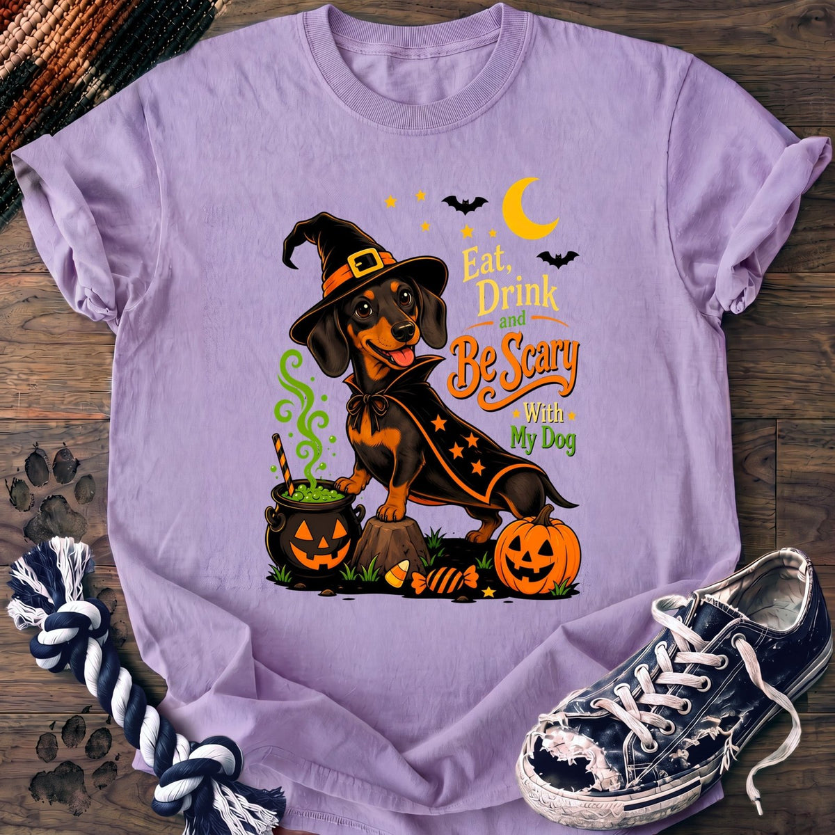 Eat Dring And Be Scary With My Dog - Dachshund - PAWSSION CLUB