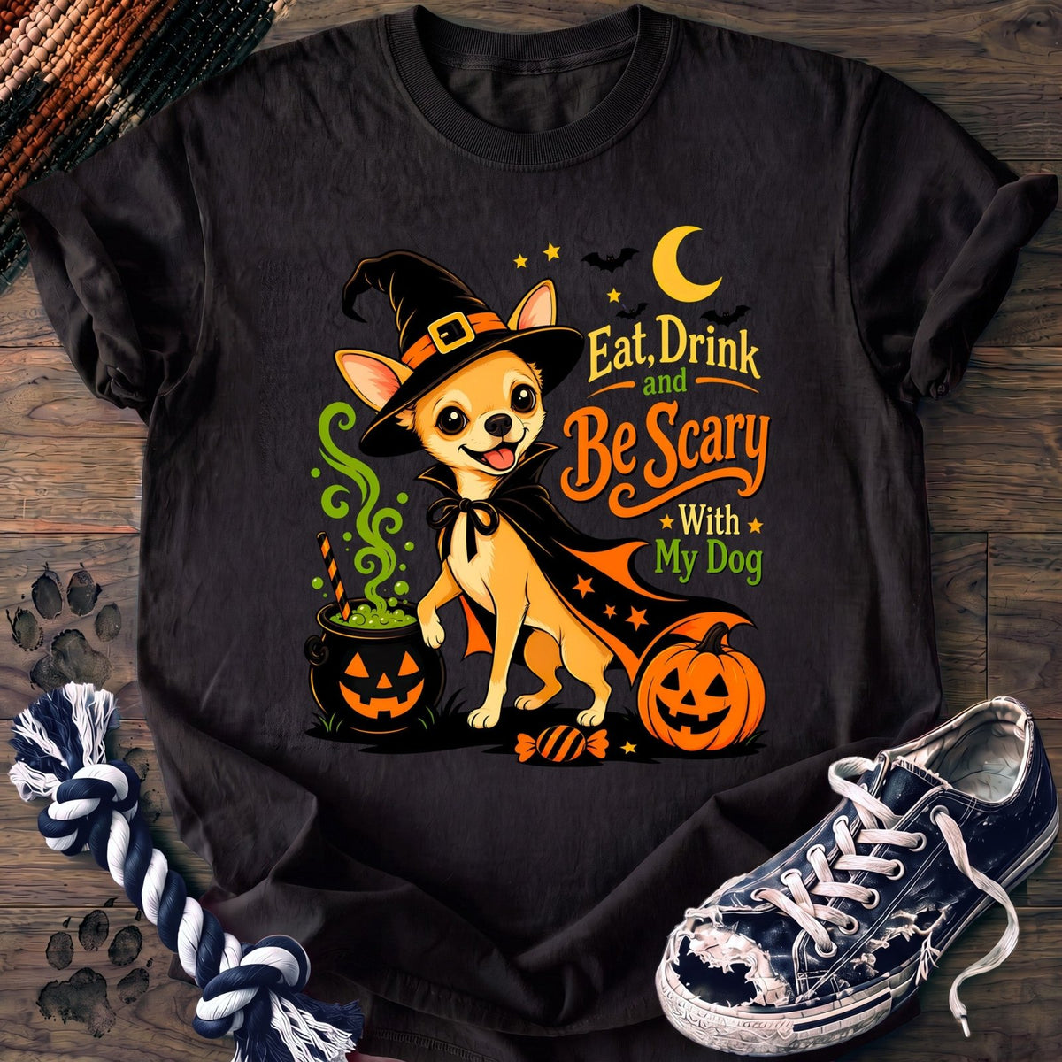 Eat Drink And Be Scary With My Dog - Chihuahua - PAWSSION CLUB