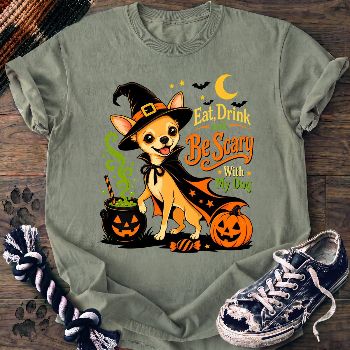 Eat Drink And Be Scary With My Dog - Chihuahua - PAWSSION CLUB