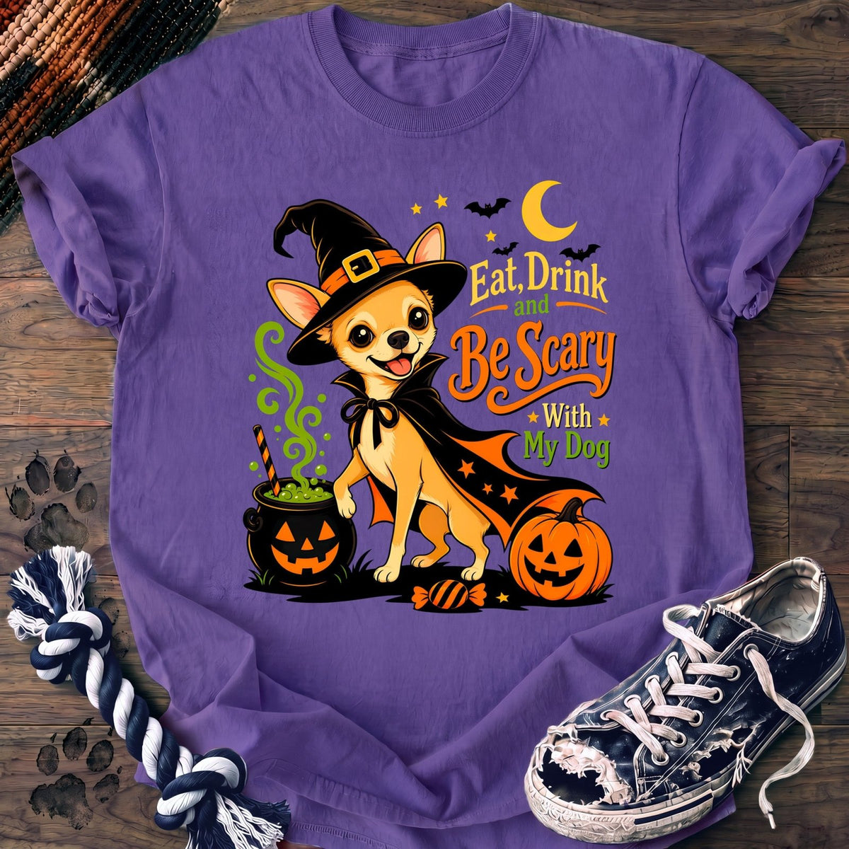 Eat Drink And Be Scary With My Dog - Chihuahua - PAWSSION CLUB