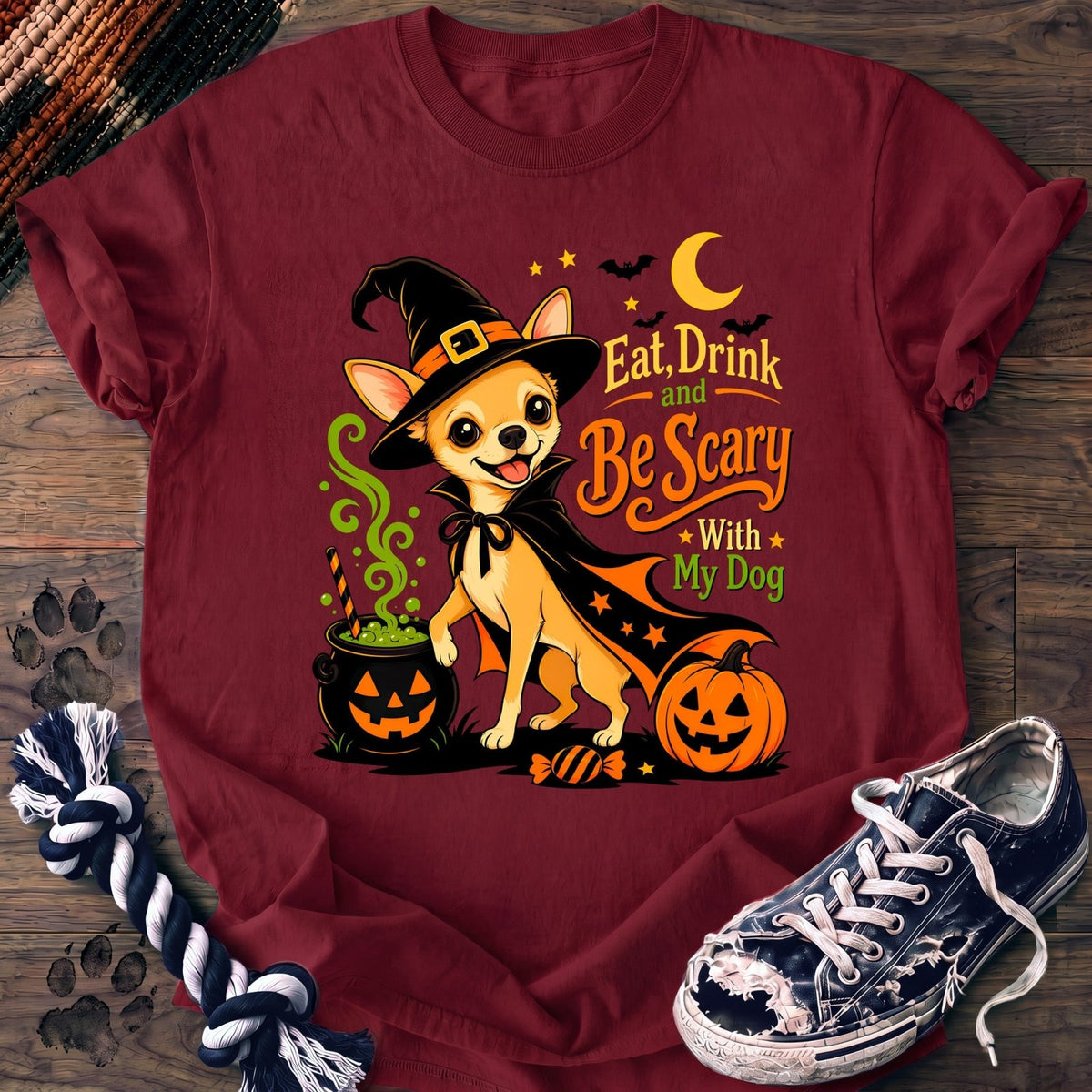 Eat Drink And Be Scary With My Dog - Chihuahua - PAWSSION CLUB