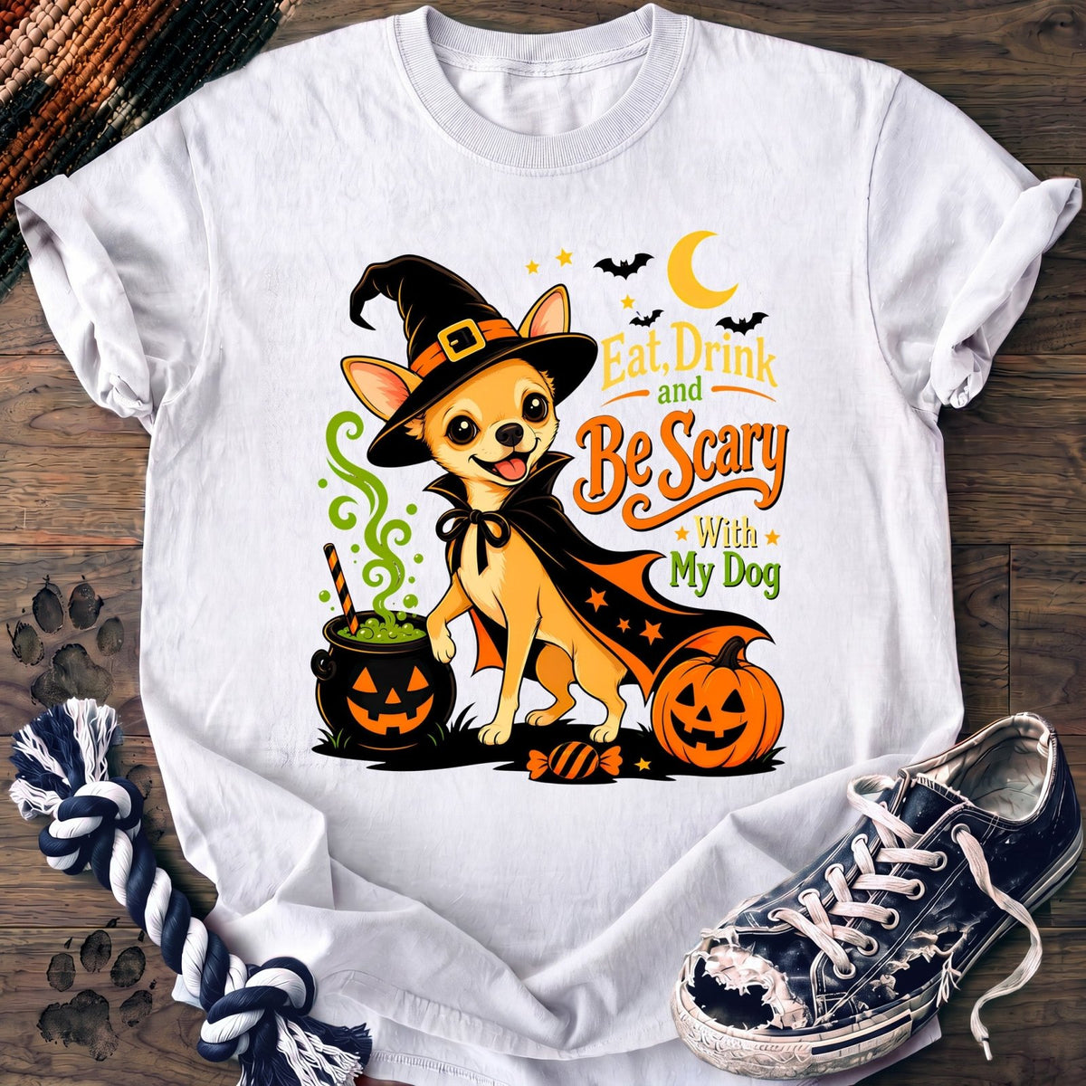 Eat Drink And Be Scary With My Dog - Chihuahua - PAWSSION CLUB