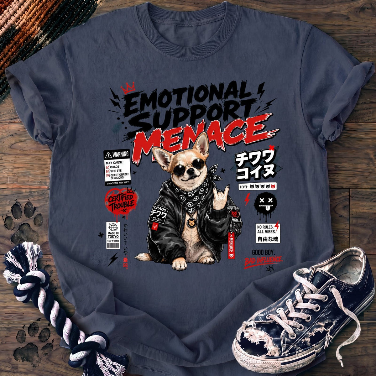 Emotional Support Menace - Chihuahua - PAWSSION CLUB