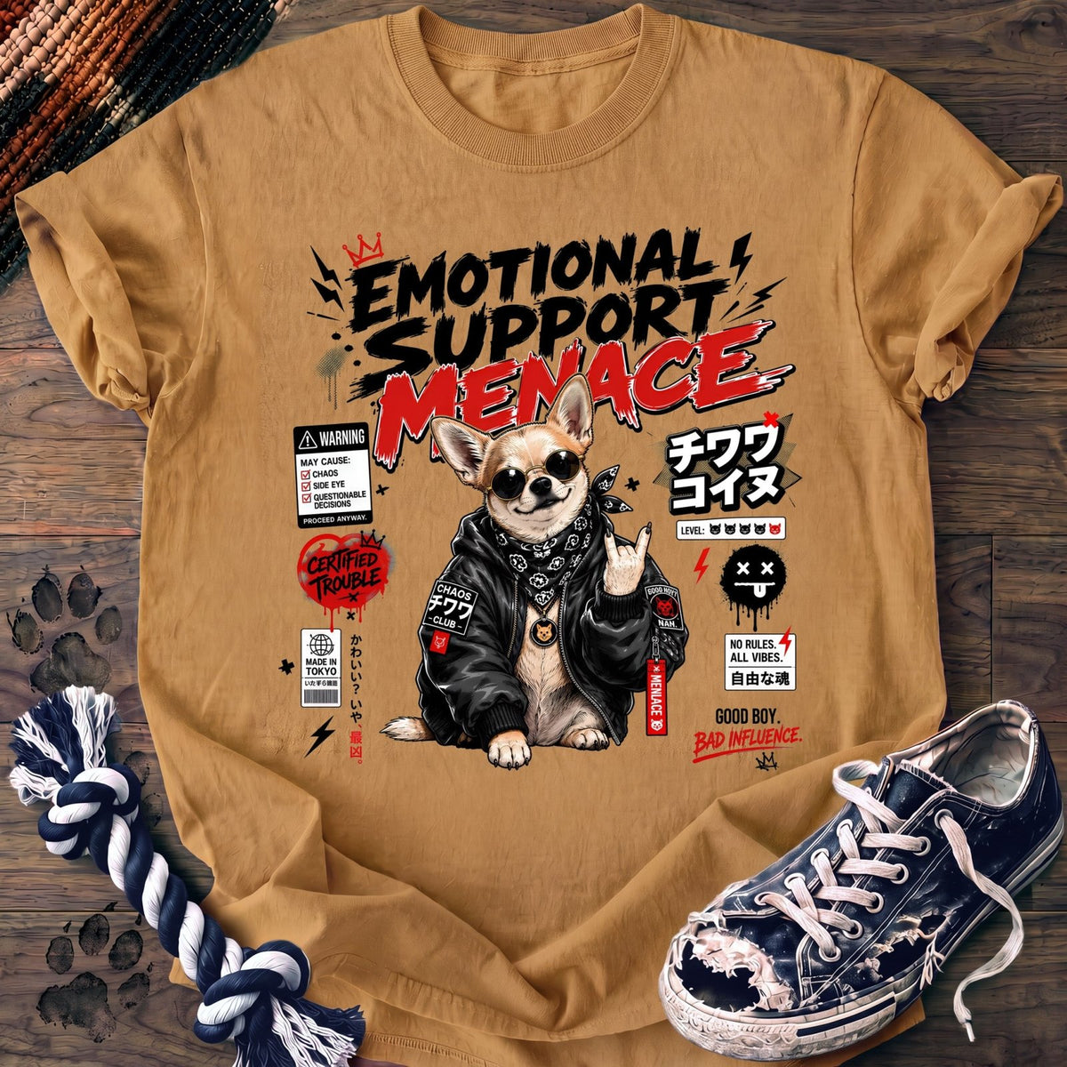 Emotional Support Menace - Chihuahua - PAWSSION CLUB